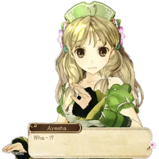 😳 Ayesha Wha -!? anime, character, girl, Ayesha whatsapp sticker