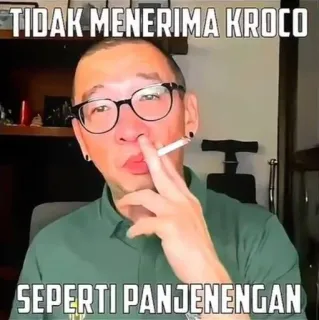 🌟 TIDAK MENERIMA KROCO SEPERTI PANJENENGAN telegram sticker