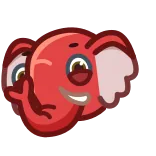 😉 코알라, 동물, 만화, 중지, 제스처, 불쾌한 telegram sticker