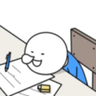 WeChat - Little Blue & His Friends telegram stickers