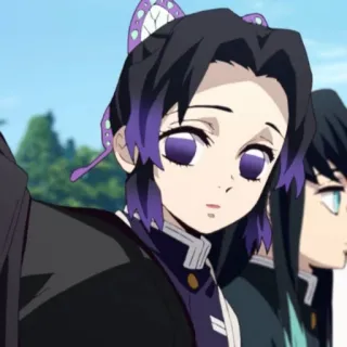 🦋 Shinobu Kocho Demon Slayer Anime, Demon Slayer, Shinobu Kocho, Personnage, Manga, Animation Japonaise, Personnage Fictif telegram sticker