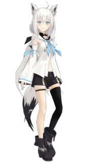 Fubuki Shirakami Pack telegram stickers