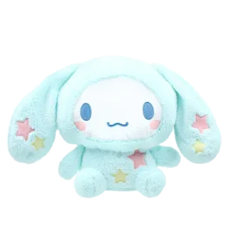 ☁️ peluche, giocattolo, carino, Sanrio, personaggio, Cinnamoroll telegram sticker