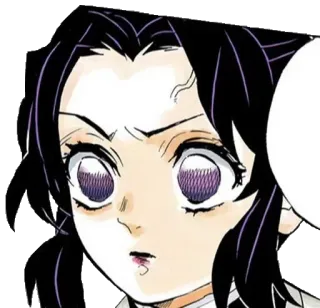 🦋 Kanae Kocho Demon Slayer аниме, манга, клинок рассекающий демонов, канаэ кочо, милый, стикер, персонаж whatsapp sticker