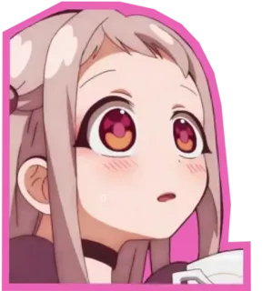 😍 Yashiro Nene Toilet-bound Hanako-kun anime, manga, toilet-bound hanako-kun, yashiro nene, cute, sticker whatsapp sticker