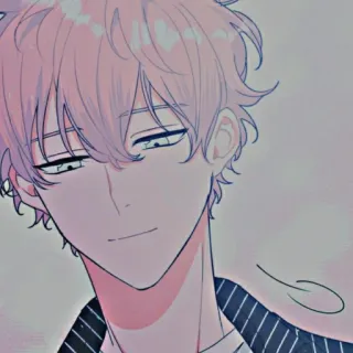 💕 动漫, 卡通, 角色, 肖像, 男人, 插图 telegram sticker