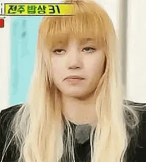 🥂 전주 밥상 31 wanita, pirang, Korea, lucu, meme, wajah telegram sticker