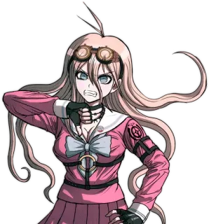 👎 Miu Iruma Danganronpa Anime, Postać, Kobieta, Fanart, Danganronpa, Miu Iruma whatsapp sticker
