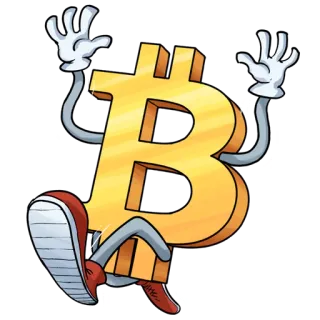 👐 bitcoin, cripto, criptomoneda, divisa, digital, finanzas whatsapp sticker