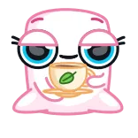 ☕️ tea, cartoon, cup, cute, drink, kawaii telegram sticker