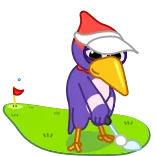 Woodpecker telegram stickers