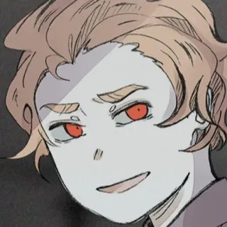 ✂️ Anime, Manga, Cartoon, Charakter, Porträt, Illustration telegram sticker