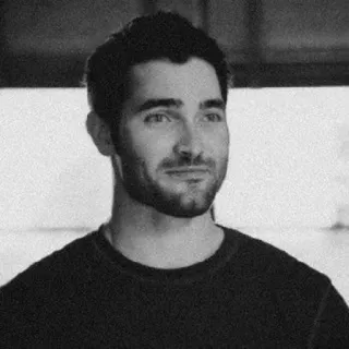 ➕ homme, portrait, noir et blanc, acteur telegram sticker