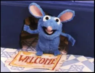 👋 WELCOME rat, souris, bienvenue, dessin animé, animal telegram sticker