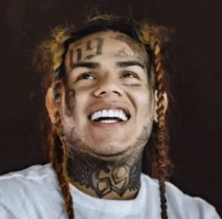 🧑‍🎤 6ix9ine rappeur, musicien, portrait, 6ix9ine, Tekashi69 telegram sticker
