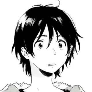🌼 Anime, Manga, Charakter, Porträt, Cartoon, Illustration telegram sticker