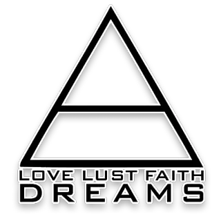 ❤ LOVE LUST FAITH DREAMS triangle, love, lust, faith, dreams telegram sticker