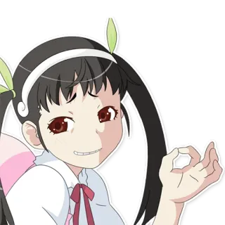 Monogatari @IMG_2D telegram stickers