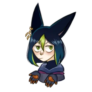Tighnari by @likaeya0 telegram stickers