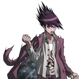 😠 Kaito Momota Danganronpa V3: Killing Harmony Anime, Postać, Kaito Momota, Danganronpa whatsapp sticker