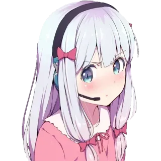 😡 Izumi Sagiri Eromanga Sensei Anime, Manga, Słodkie, Dziewczyna, Kawaii, Eromanga Sensei, Izumi Sagiri telegram sticker