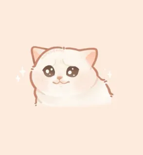 🐱 chat, mignon, animal, kawaii, animal de compagnie, chaton telegram sticker