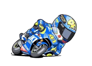 🏍 moto, course, sport mécanique, pilote, casque, vitesse whatsapp sticker