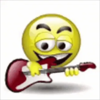 🎸 smiley telegram sticker