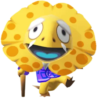 🦎 Tortimer Animal Crossing Tortimer, Animal Crossing, Schildkröte, Bürgermeister telegram sticker