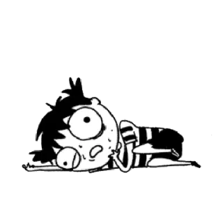 🤕 jari tengah, tokoh kartun, kasar, menyinggung, gestur whatsapp sticker