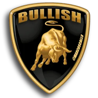 🤑 BULLISH
@MARCOS CALLS bull, gold, logo, finance, investment, trading, stock market telegram sticker