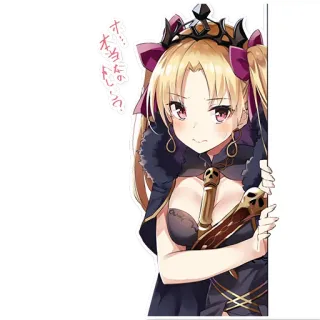 👀 オウ姫 Anime, Fille, Couronne, Reine, Blonde, Cheveux telegram sticker