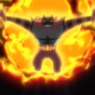 🔥 Incineroar Pokemon pokemon, fire, incineroar, fighting, anime telegram sticker