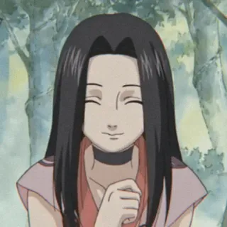 🥡 Haku Naruto Anime, Charakter, Fröhlich, Lächelnd, Haku, Naruto telegram sticker
