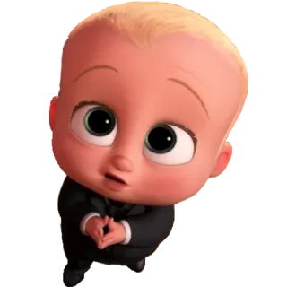 🙃 Boss Baby The Boss Baby 아기, 정장, 만화, 보스, 영화, 애니메이션 whatsapp sticker