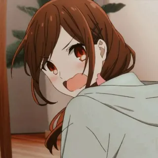🎟 Chica anime, Dibujos animados, Linda, Femenina, Mujer telegram sticker