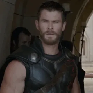 ⚡️ Thor Marvel, Superheld, Thor, Chris Hemsworth, Film telegram sticker