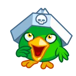 Jack the Parrot telegram stickers