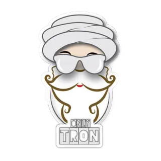 Crypto Guru Merch By QAACOIN whatsapp stickers