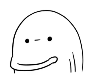 🥚 Blob, Engraçado, Fofo, Personagem, Desenho animado telegram sticker