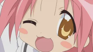 😜 Konata Izumi Lucky Star Anime, Lucky Star, Konata Izumi, Lindo, Kawaii whatsapp sticker