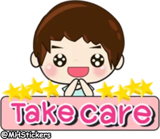 @MHStickers Smiling Boy telegram stickers