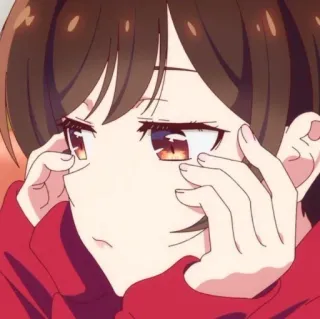 😒 anime, girl, cute, character, manga, illustration telegram sticker
