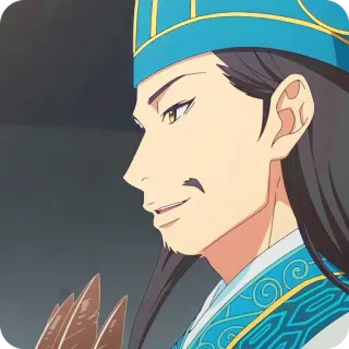 ೃ࿐ @Animes_Stickers | Kongming Zhuge @pinterest_to_stickerbot telegram stickers