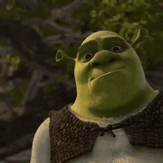 😌 Shrek Oger, Cartoon, Dreamworks, lustig, animiert, Film telegram sticker