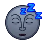 😴 ZZZ นอนหลับ, พระจันทร์, zzz, กำลังนอน, กลางคืน, เหนื่อย telegram sticker