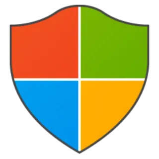 💾 microsoft, defender, escudo, seguridad, antivirus, protección telegram sticker