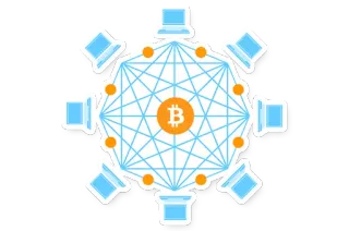 🤓 Bitcoin, Mata uang kripto, Blockchain, Jaringan, Teknologi, Mata uang digital, Terdesentralisasi whatsapp sticker