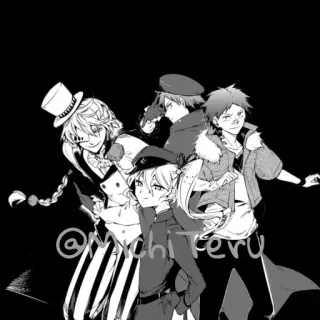 🎭 @MichiTeru Аниме, Манга, Персонажи, Иллюстрация, Искусство, Группа whatsapp sticker