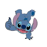 Stitch😊- @MochaStickers telegram stickers